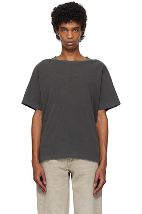 Black Folsom Cropped T-shirt