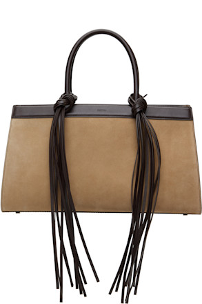 Tan & Brown Ibiza Cabas Tote