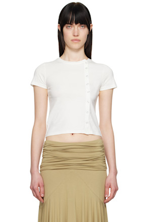 SSENSE Exclusive White Gisele T-shirt