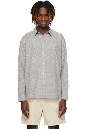 Gray Magu Long Sleeve Shirt