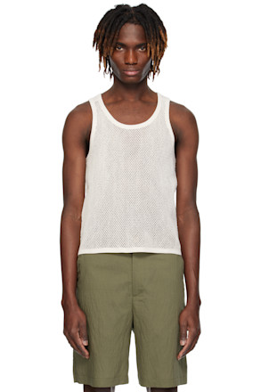 White Mateo Tank Top