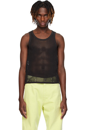 Black Mateo Tank Top