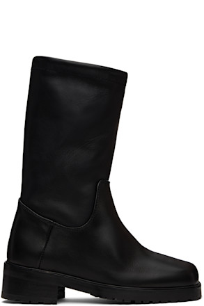 Black Belmont Boots
