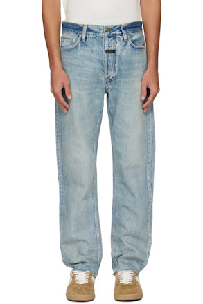Blue Classic 5 Pocket Jeans
