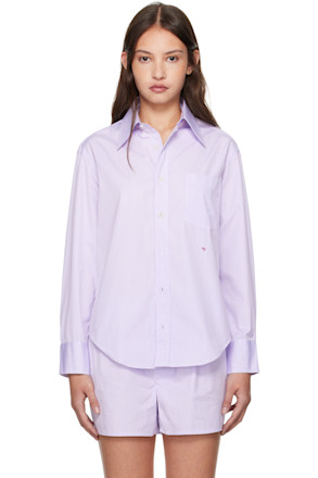 Purple 70's Pocket Shirt