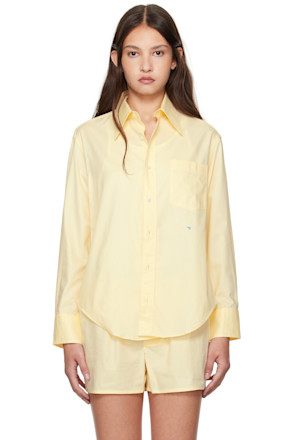 Yellow 70's Pocket Shirt