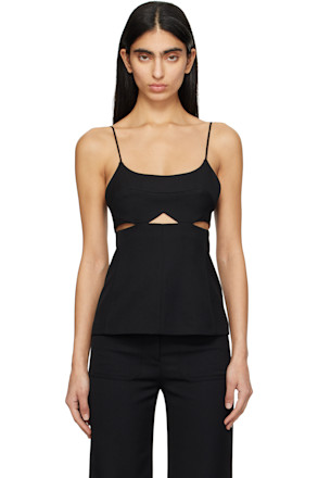 Black Cut-Out Camisole