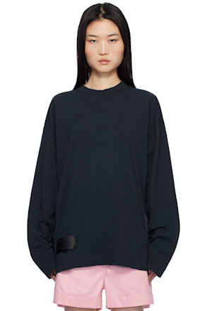 Black Full Long Sleeve T-shirt