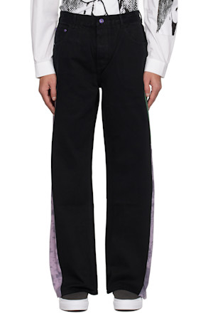 Black Whitman Park Upcycle Jeans