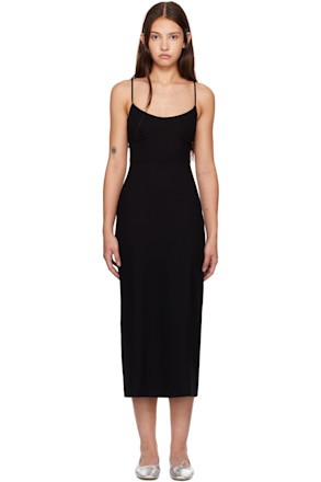 Black Rio Corset Maxi Dress