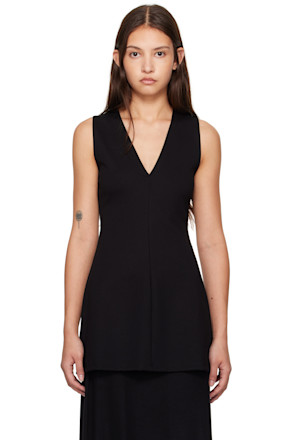 Black Rio V Tunic Top