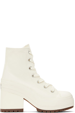 White Chuck 70 De Luxe Heel High Top Sneakers