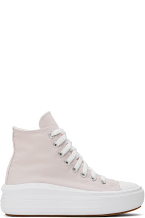 Pink Chuck Taylor All Star Move Platform High Top Sneakers