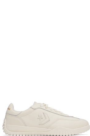Off-White Run Star Trainer Gold Low Top Sneakers