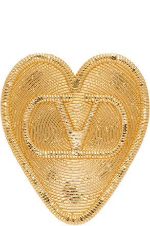Fil Perdu Metal Brooch