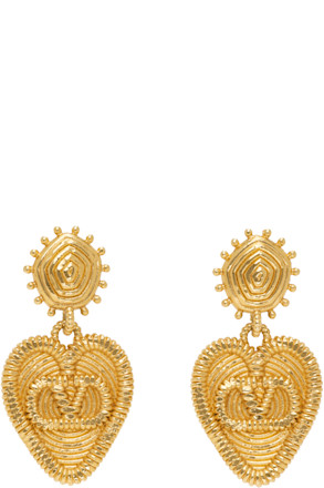 Fil Perdu Metal Earrings