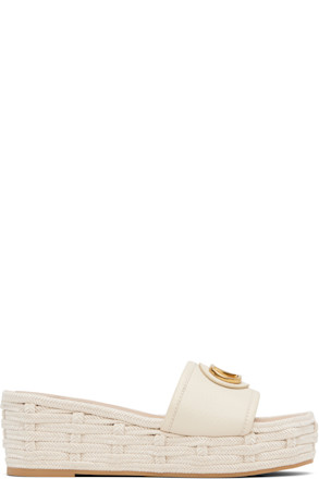 Off-White VLogo Signature Slide Espadrillas Sandals