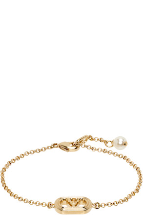 Gold Oval Bracelet