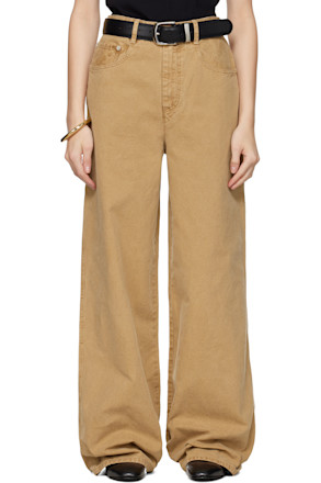 Beige Winona Trousers