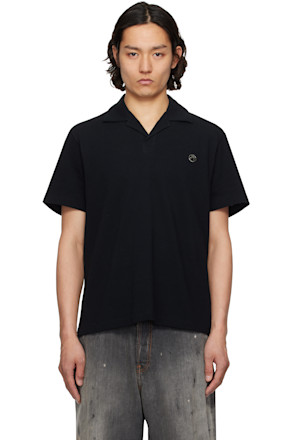 Black Logo Polo