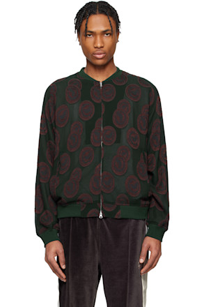 Green BB Bomber Jacket