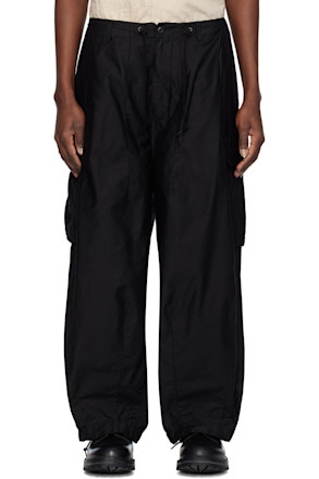 Black H.D. Cargo Pants