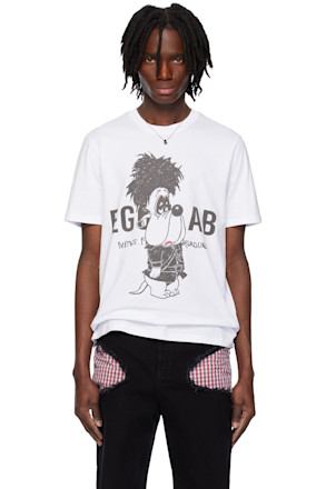 White 'The Cure' T-shirt