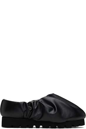 Black Camp Low Loafers