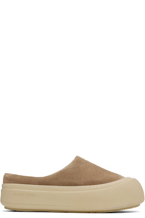 Tan Goofy Slip-on Loafers