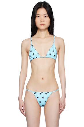 Blue Siempre Bikini Top