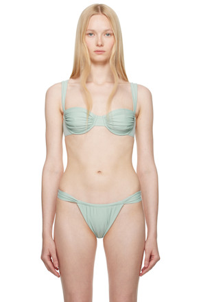 Green Oracle Bikini Top