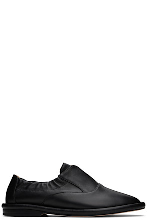 Black Banded Oxford Loafers