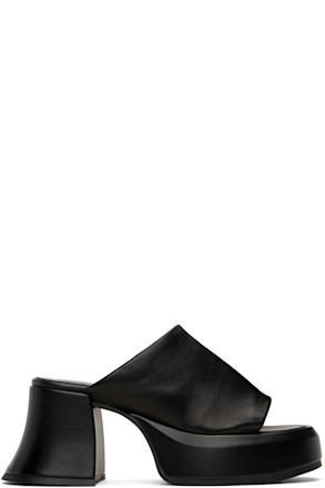 Black Jimena Heeled Sandals