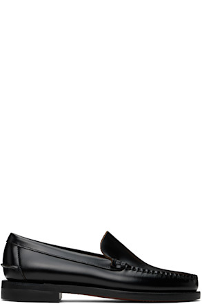 Black Frank Loafers