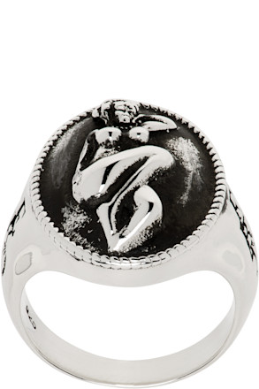 Pin Up Girl Cameo Ring
