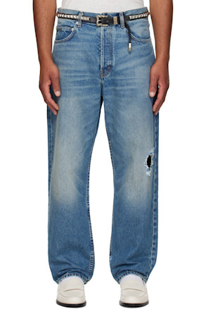 Blue Baggy Jeans
