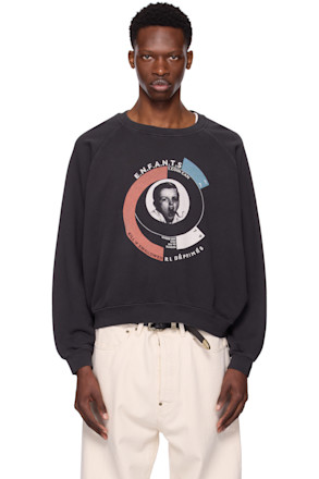 Black Snake Boy Raglan Sweatshirt