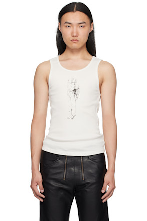 White Bad Professor Tank Top