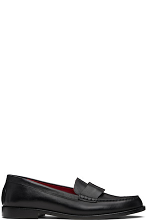 Black Penny Loafers
