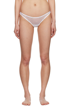 White Rebecca Mini Thong