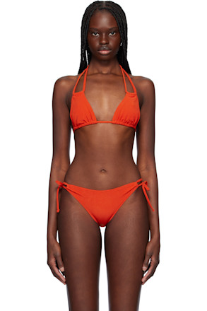 Red Joana Bikini Top