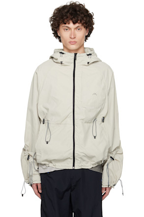 Beige Balfron Windbreaker Jacket