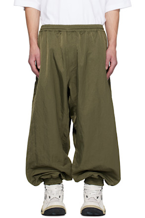 Green Reebok Edition Taffeta Track Pants