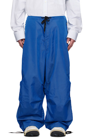 Blue Reebok Edition Satin Track Pants