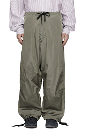 Taupe Reebok Edition Satin Track Pants