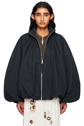 Navy Utility Balloon Jacket