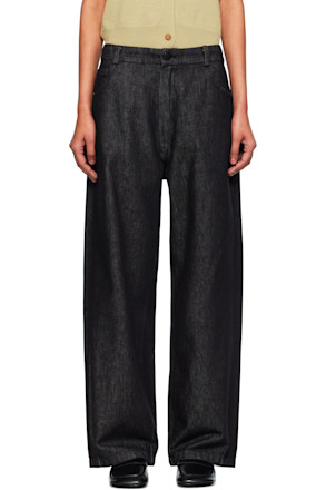 Black Straight Jeans