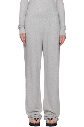 Gray Thermal Lounge Pants