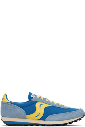 Blue & Yellow Trainer 80 Original Sneakers