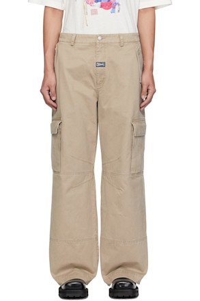 Beige Perfect Cargo Pants